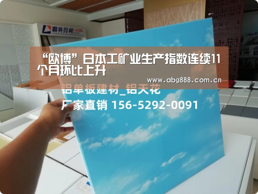 “欧博”日本工矿业生产指数连续11个月环比上升(图2) 欧博官网注册